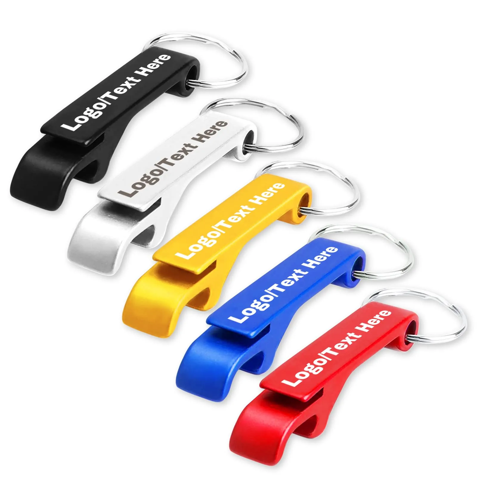 Custom Laser Engraved Bottle Opener Keychain