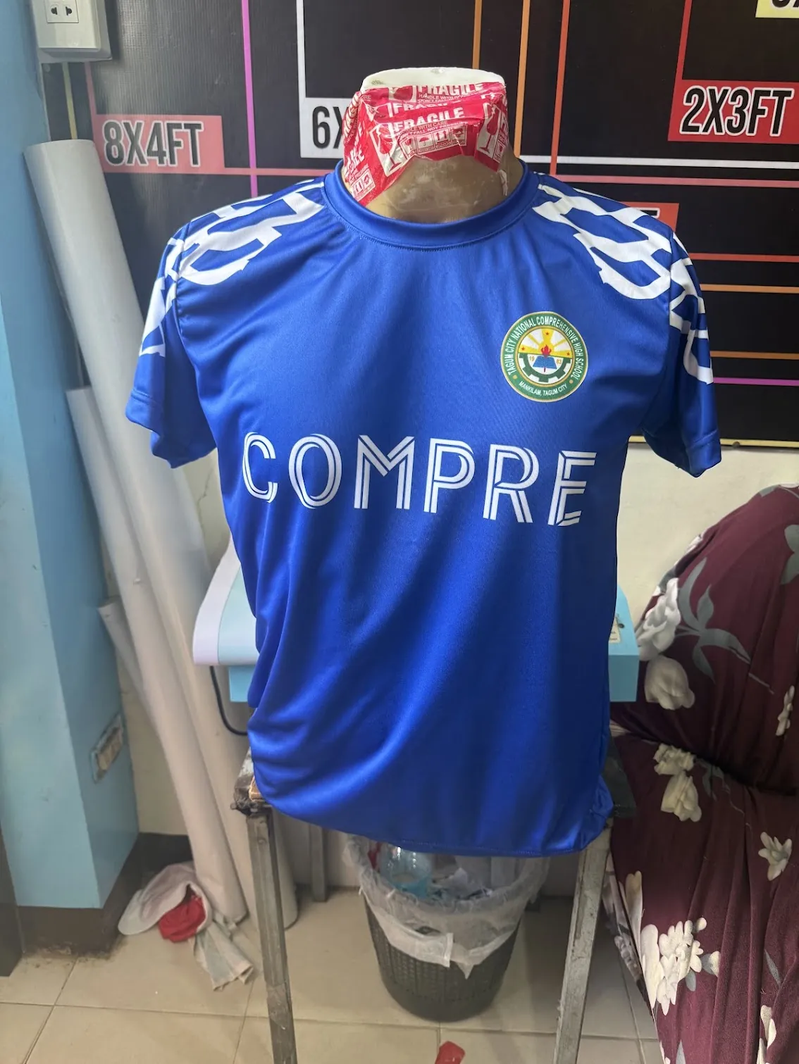 Tagum City National Comprehensive High School Custom PE Shirt
