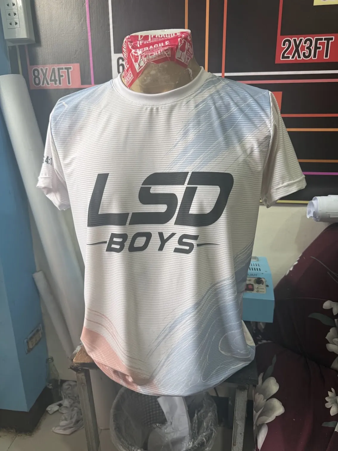 Custom Activewear Club Graphic Tee