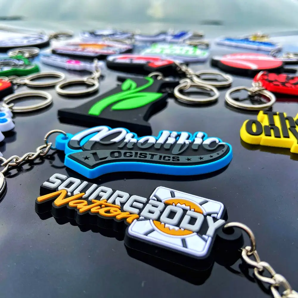 Custom Molded Soft PVC Rubber Keychain