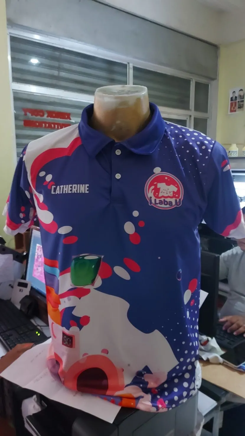 Computerized Embroidery on Honeycomb Pique