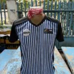 Striped Sports Referee and Official Shirt