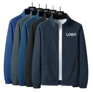 Men's Technical Micro-Polar Fleece Jacket Custom Logo Bulk Order