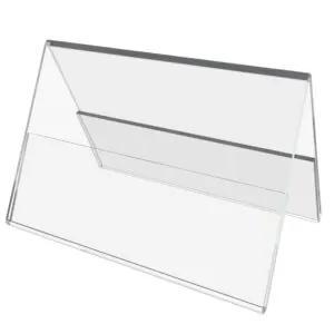 Custom Acrylic Table & Tent Sign Holders Philippines