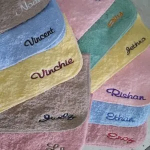 Custom embroidered towel Philippines
