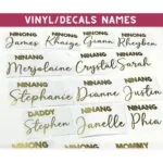 Custom souvenir vinyl decals Philippines