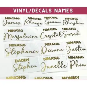 Custom souvenir vinyl decals Philippines